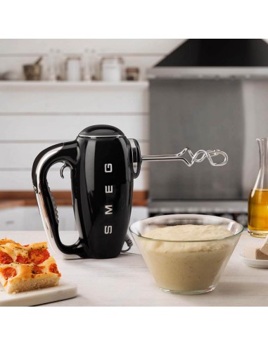 SMEG HMF01BLEU SBATTITORE ELETTRICO NERO