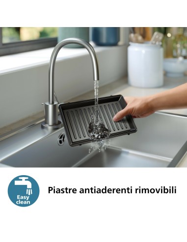 PHILIPS HD2350/80 TOSTIERA 750W    3451 SANDWICH MAKER