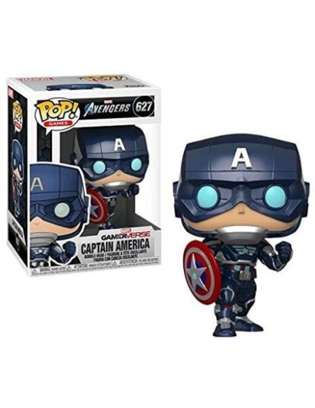 FUNKO POP AVENGERS GAMERVERSE CAPTAIN AMERICA BOBBLE 627