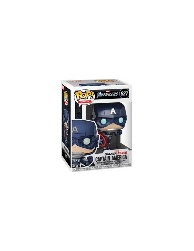 FUNKO POP AVENGERS GAMERVERSE CAPTAIN AMERICA BOBBLE 627