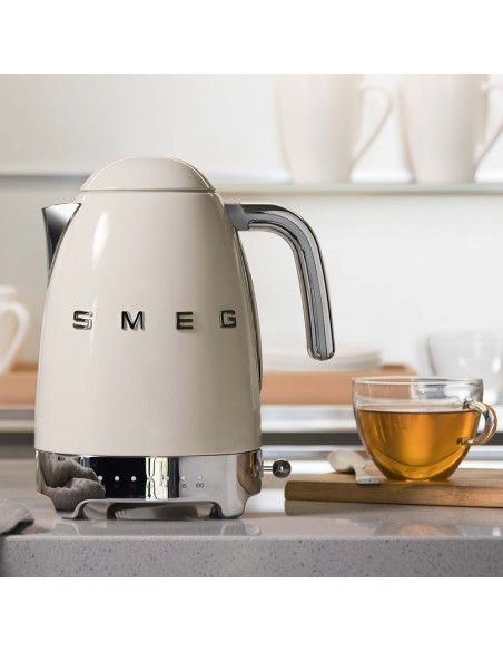 SMEG KLF04CREU BOLLITORE ANNI 50   1,7LT/7TZ PANNA 2400W REG. TEMP.