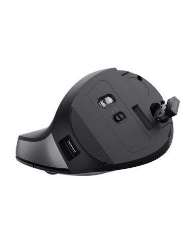 TRUST 25145 BAYO II NERO WIRELESS ERGONOMICO VERTICALE RICAR.MOUSE