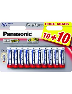 PANASONIC EVERYDAY POWER AA X20 STILO LR6EPS/20BW 10+10F