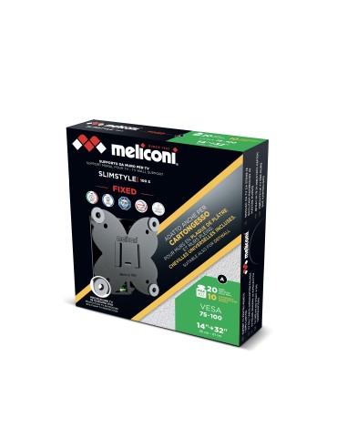 MELICONI SLIMSTYLE PLUS 100S CG STAFFA FISSA 14"/43"