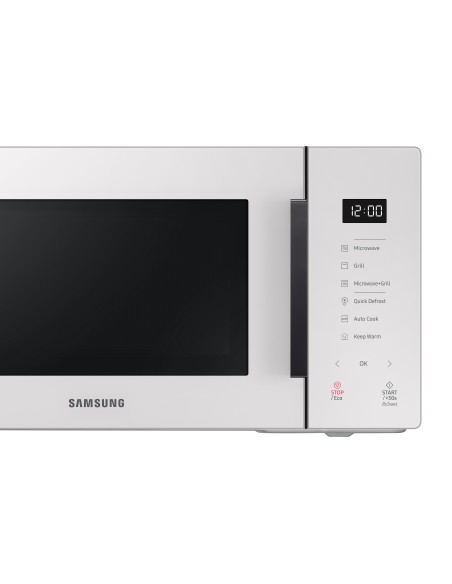 SAMSUNG MG23T5018GE FORNO MICROONDE 23LT 800W GRILL PORCELLANA