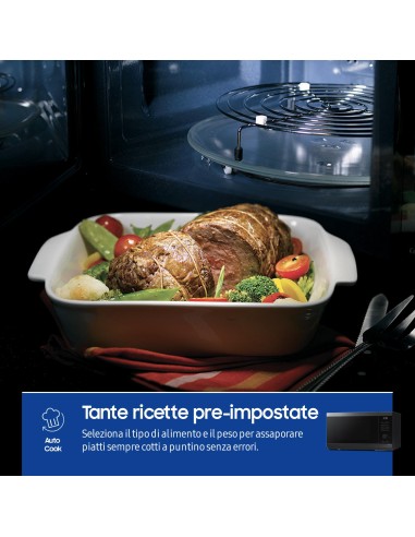 SAMSUNG MG32DG4524CG FORNO MICROONDE 32LT NERO GRILL DISPLAY LED
