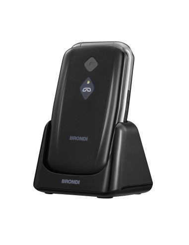 EASY PHONE: vendita online BRONDI AMICO SICURO PLUS BLACK METAL in offerta