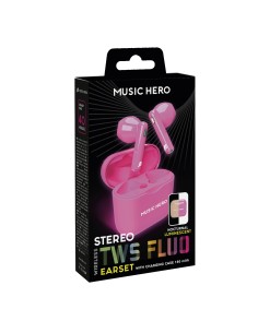 SBS MHTWSFLUOG AURICOLARI TWS FLUO ROSA UVA 2