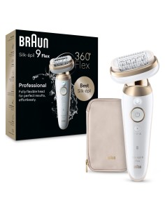 BRAUN SES9011 3D EPILATORE SILK-EPIL BIANCO/ORO 2