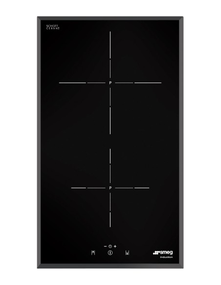 SMEG SI5322B PIANO COTT. 30CM INDUZIONE SEMIFILO VETROCERAM. NERO