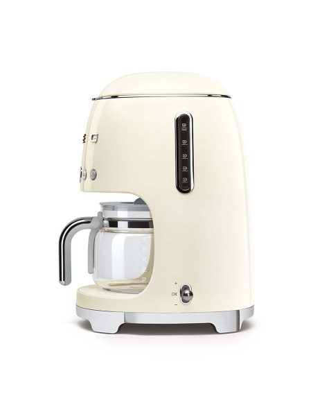 SMEG DCF02CREU MACCHINA CAFFE' ANNI 50 PANNA