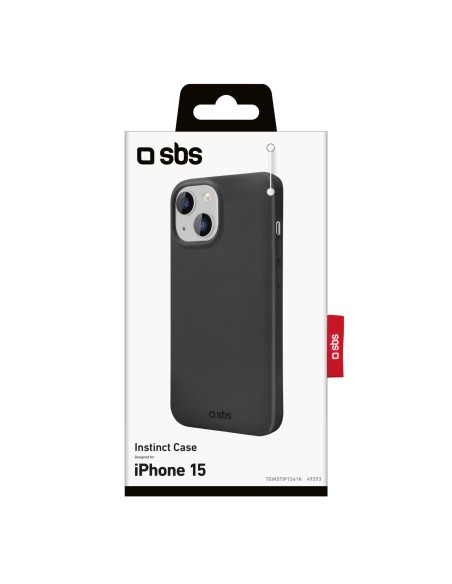 SBS TEINSTIP1561K IPHONE 15   COVER INSTINCT NERO