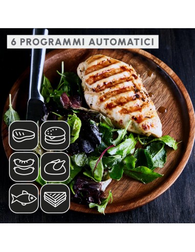 MOULINEX GI717810 INTELLIGENT GRILL BISTECCHIERA