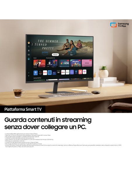 SAMSUNG LS32DM500EUXEN MONITOR 32" FHD/SMART/WIFI/BTH/CASSE AUDIO INT