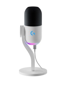 LOGITECH YETI GX DYNAMIC RGB BIANCO MICROFONO GAMING