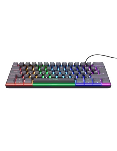 TRUST 24884 GXT 867 ACIRA MECHANICAL RGB TASTIERA GAMING MINI