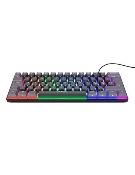 TRUST 24884 GXT 867 ACIRA MECHANICAL RGB TASTIERA GAMING MINI