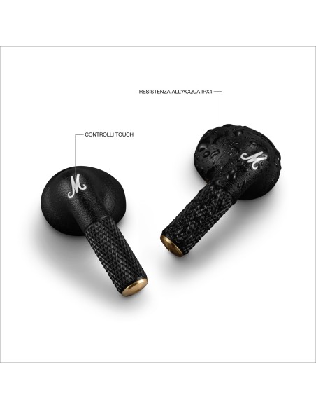 MARSHALL MINOR IV NERO AURICOLARI BLUETOOTH TWS