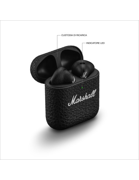 MARSHALL MINOR IV NERO AURICOLARI BLUETOOTH TWS