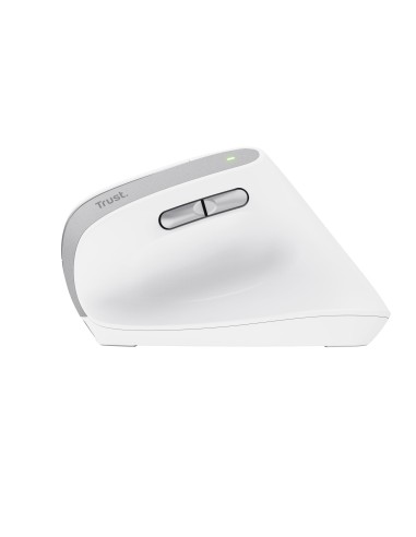 TRUST 25398 BAYO II BIANCO WIRELESS ERGONOMICO VERTICALE RICAR.MOUSE