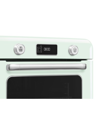 SMEG COF01PGEU FORNO COMBINATO A VAPORE 30 LT 10F GRILL VERDE PASTELLO