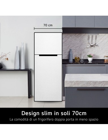 LG GTBV44SEBKD FRIGO D.P. E NF 461 LT SABBIA WIFI TOUCH H184,5 L70 P72