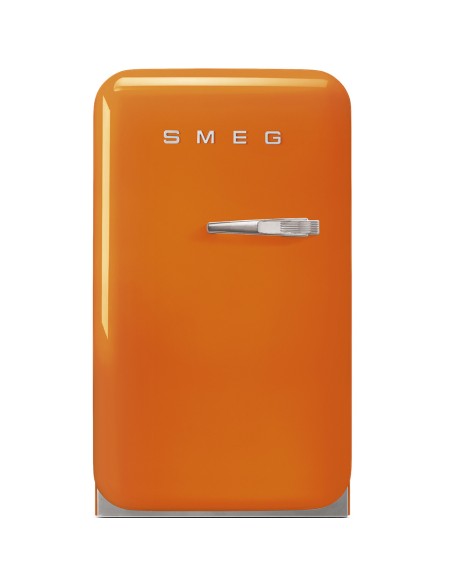 SMEG FAB5LOR5 FRIGO M.P. D ANNI 50 34LT ARANCIONE CERNIERA SX