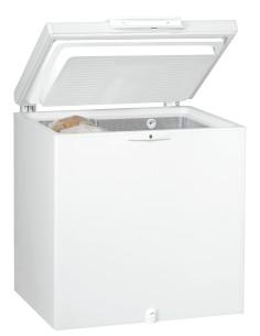 WHIRLPOOL W204FO CONG. ORIZZ. E 204LT BIANCO STATICO H86,5 L806 P64,2 2