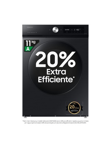 SAMSUNG WW11DB7B94GBU3 LVB A-20% 11KG 1400G VAPORE IG. ECOD. WIFI NERA
