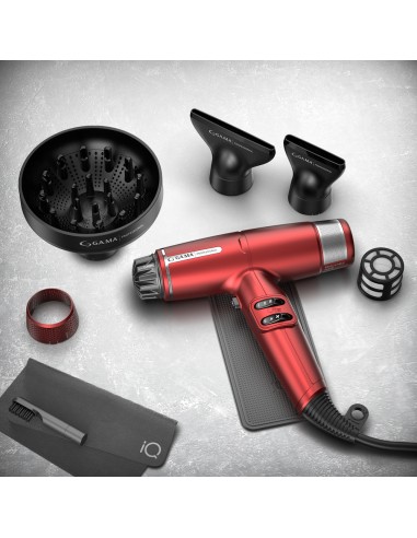 GAMA PH6030.RD PHON 1600W IQ LITE  ROSSO 3TEMP. 2VEL. MOTORE DIGITALE