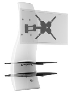 MELICONI GHOST DESIGN 2000 BIANCO ROTATION PARETE ATTREZZATA