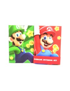 PYRAMID SET 2 QUADERNI A5 SUPER    MARIO&LUIGI