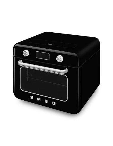 SMEG COF01BLEU FORNO COMBINATO A VAPORE 30 LT 10F GRILL NERO