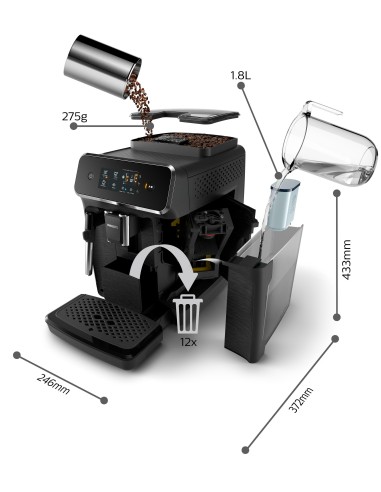 PHILIPS EP0820/00 MACCHINA CAFFE'