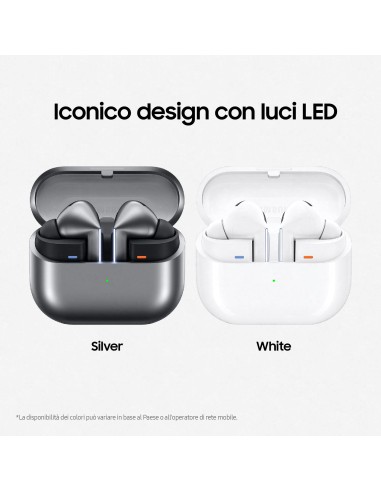 SAMSUNG SM-R630NZA GALAXY BUDS 3 PRO SILVER AURICOLARI BLUETOOTH TWS