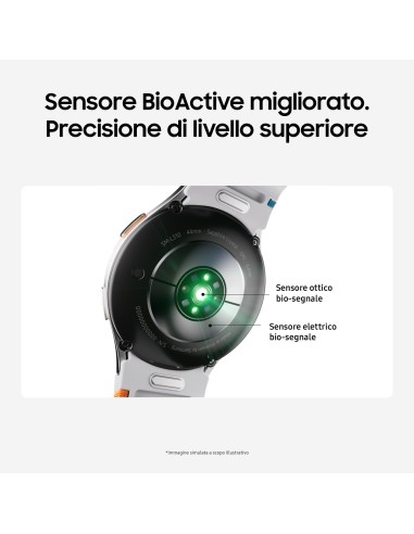 SAMSUNG WATCH7 44MM BT SILVER      SM-L310NZSAITV