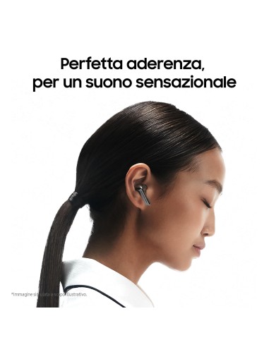 AURICOLARI E VIVAVOCE: vendita online SAMSUNG SM-R530NZA GALAXY BUDS 3 SILVER AURICOLARI BLUETOOTH TWS in offerta