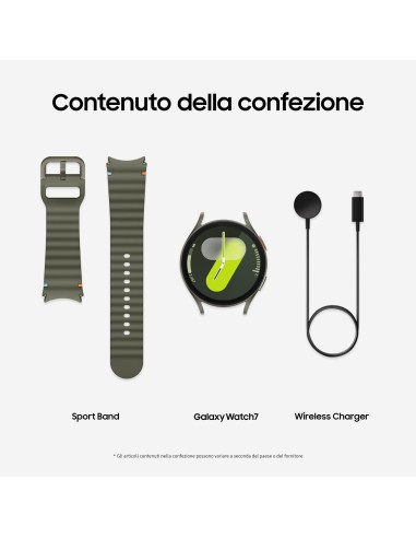 SAMSUNG WATCH7 44MM BT GREEN       SM-L310NZGAITV