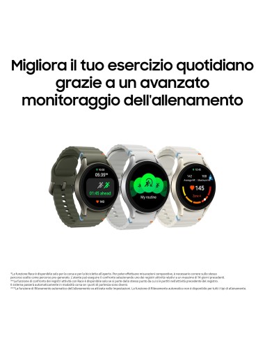 SAMSUNG WATCH7 40MM BT CREAM       SM-L300NZEAITV