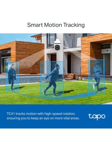 TPLINK TAPO TC41 IP CAM WIFI 2K 3MP PER ESTERNO IP65 VISIONE NOTTURNA