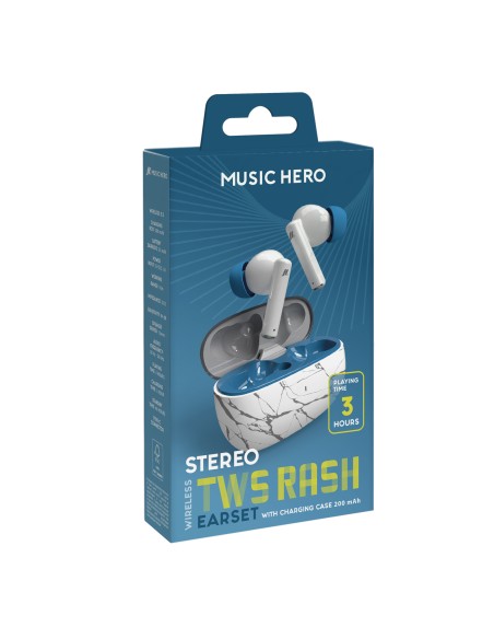 SBS MHTWSRASHBTB AURICOLARI TWS RASH BLU