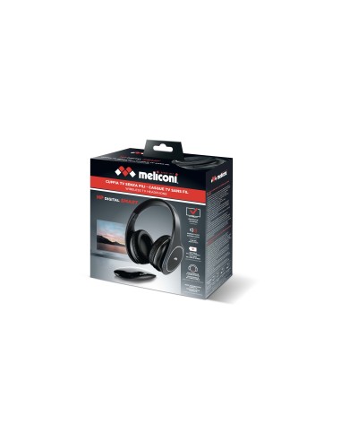 MELICONI HP DIGITAL SMART CUFFIA TV WIRELESS INGRESSO OTTICO/JACK