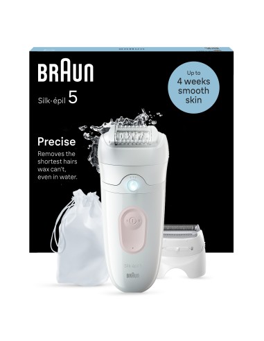 BRAUN SE5030 EPILATORE SILKEPIL    BIANCO/ROSA
