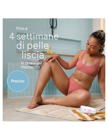 BRAUN SE5030 EPILATORE SILKEPIL    BIANCO/ROSA