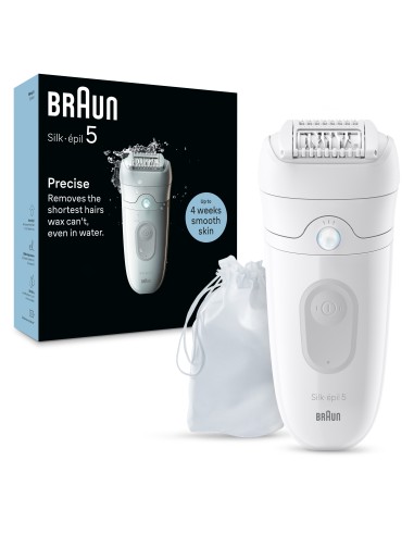 BRAUN SE5011 EPILATORE SILKEPIL    BIANCO/GRIGIO