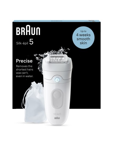 BRAUN SE5011 EPILATORE SILKEPIL    BIANCO/GRIGIO