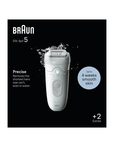 BRAUN SE5011 EPILATORE SILKEPIL    BIANCO/GRIGIO