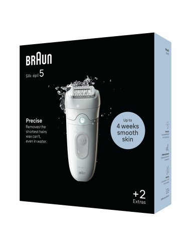 BRAUN SE5011 EPILATORE SILKEPIL    BIANCO/GRIGIO