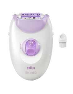 EPILATORI E DEPILATORI: vendita online BRAUN SE3000 EPILATORE SILKEPIL A RETE BIANCO/VIOLA in offerta