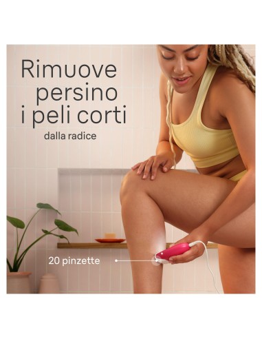 EPILATORI E DEPILATORI: vendita online BRAUN SE3000 EPILATORE SILKEPIL A RETE BIANCO/VIOLA in offerta